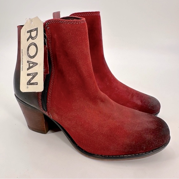 Roan by Bed Stu Lina Red Boots Size 9.5 - Picture 1 of 9